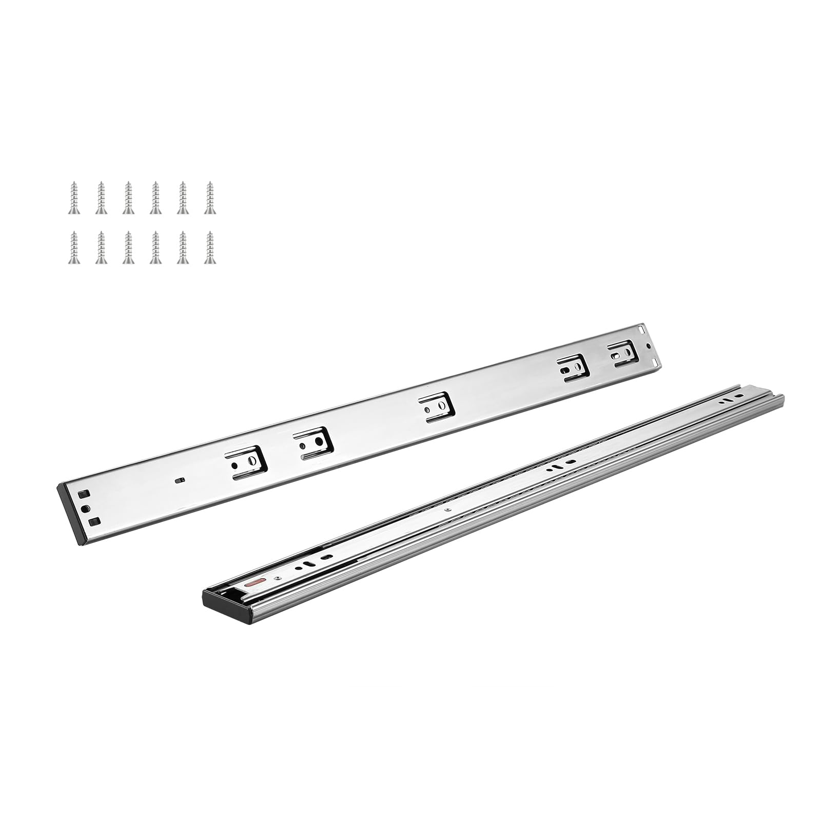 Foto 2 pulgar | Diapositivas Para Cajones Vevor, Cierre Suave, 60 Cm, Resistentes, 100 Kg De Carga - Venta Internacional.