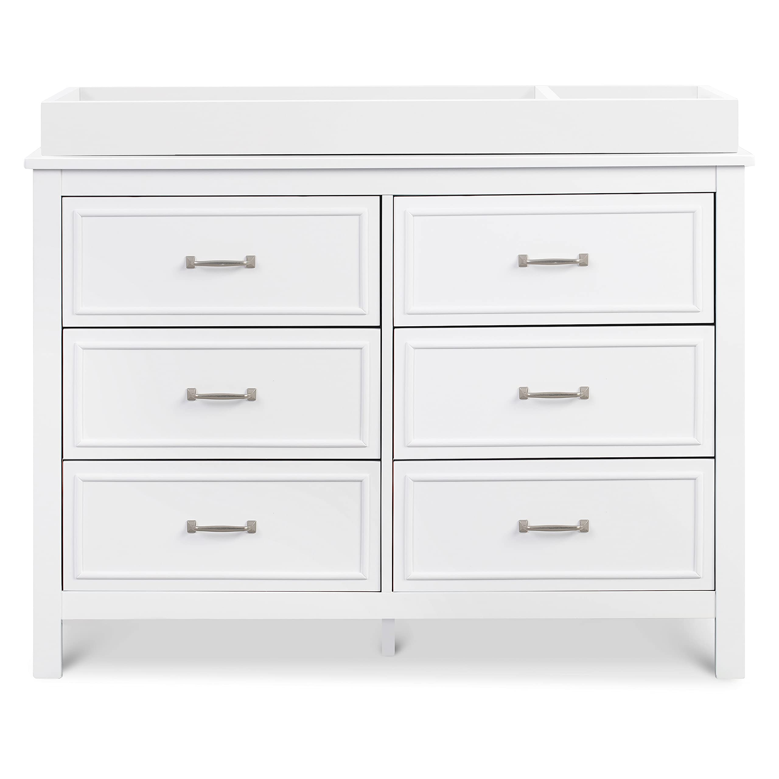 Foto 5 | Cómoda Davinci Charlie Con 6 Cajones Dobles, Color Blanco - Venta Internacional.