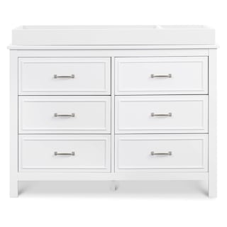 Foto 5 | Cómoda Davinci Charlie Con 6 Cajones Dobles, Color Blanco - Venta Internacional.