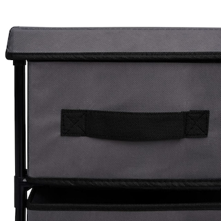 Foto 7 | Armario De Almacenamiento Vidaxl Con 6 Cajones Moderno De Acero Gris - Venta Internacional.