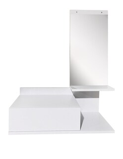 Foto 7 | Recibidor Top Living Manchester Con Espejo Y Cajón Blanco