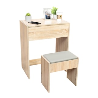 Foto 1 | Tocador Minimalista Top Living Osaka Estilo Madera Roble Con Banco
