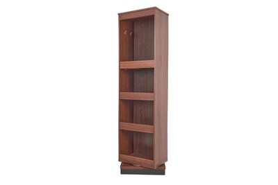 Foto 4 | Tocador - Cajonera Y Espejo De Cuerpo Completo Giratorio Color Nogal - Madera Mdf Y Melamina