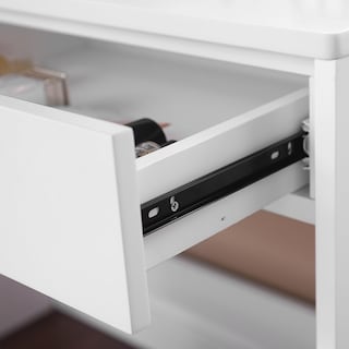 Foto 5 | Set Vanity Vasagle con Tri-fold Mirror White Urdt115w01v1