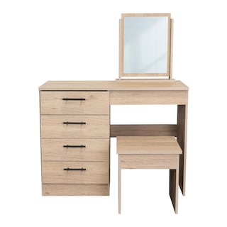 Foto 5 | Mueble Tocador Wesley Beige Y Blanco Virtual Muebles