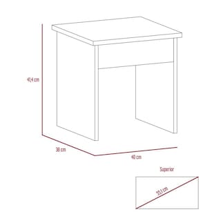 Foto 7 | Mueble Tocador Wesley Beige Y Blanco Virtual Muebles