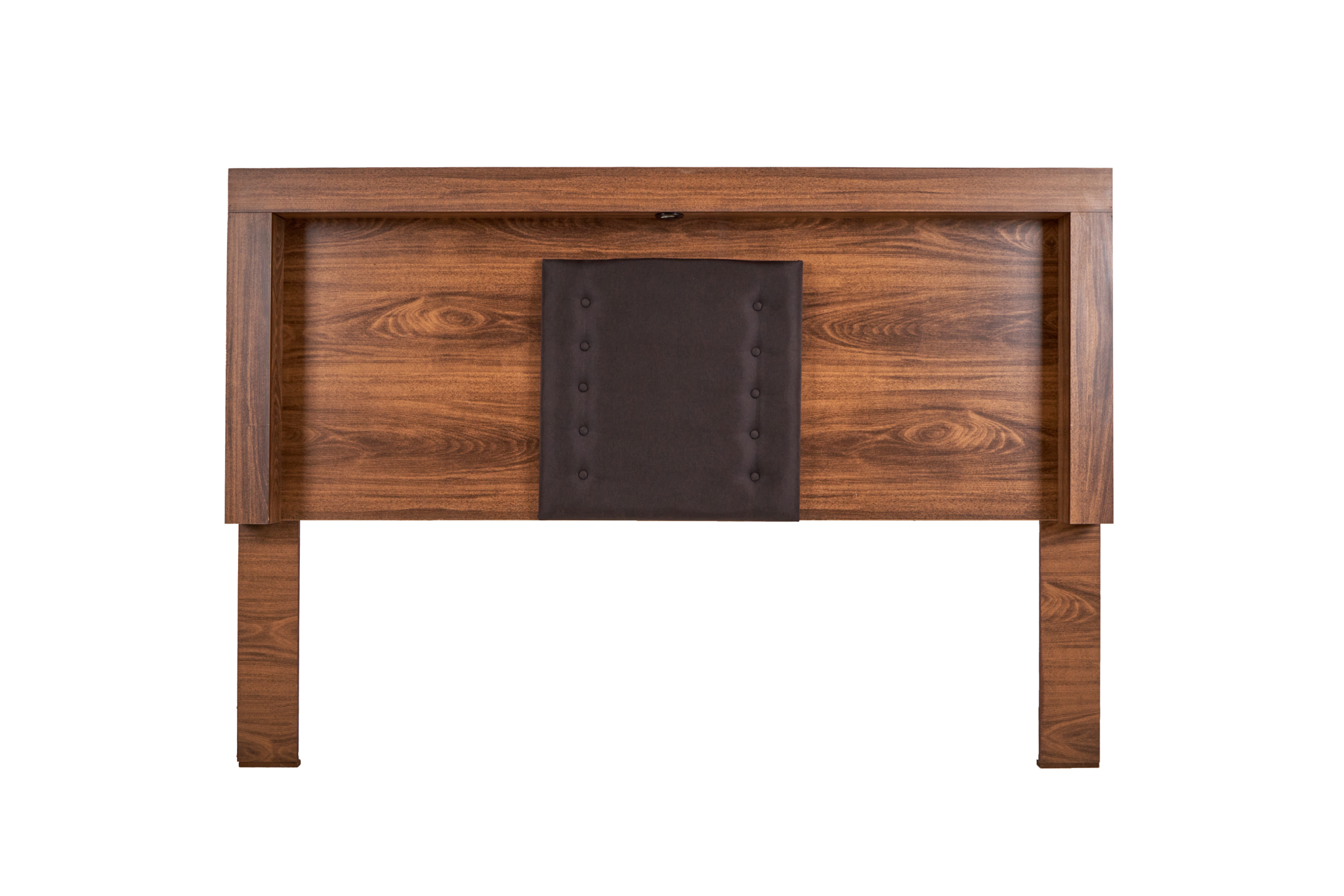 Foto 1 | Cabecera King Size Color Nogal Y Negro - Madera Mdf