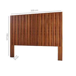 Foto 4 | Cabecera King Size Color Parota - Chapa