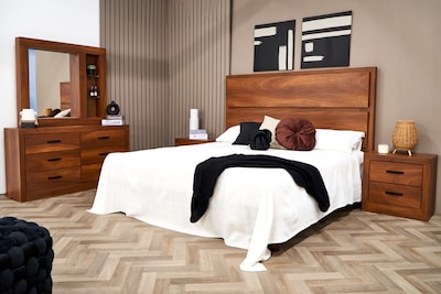 Foto 5 | Cabecera King Size Color Parota - Melamina