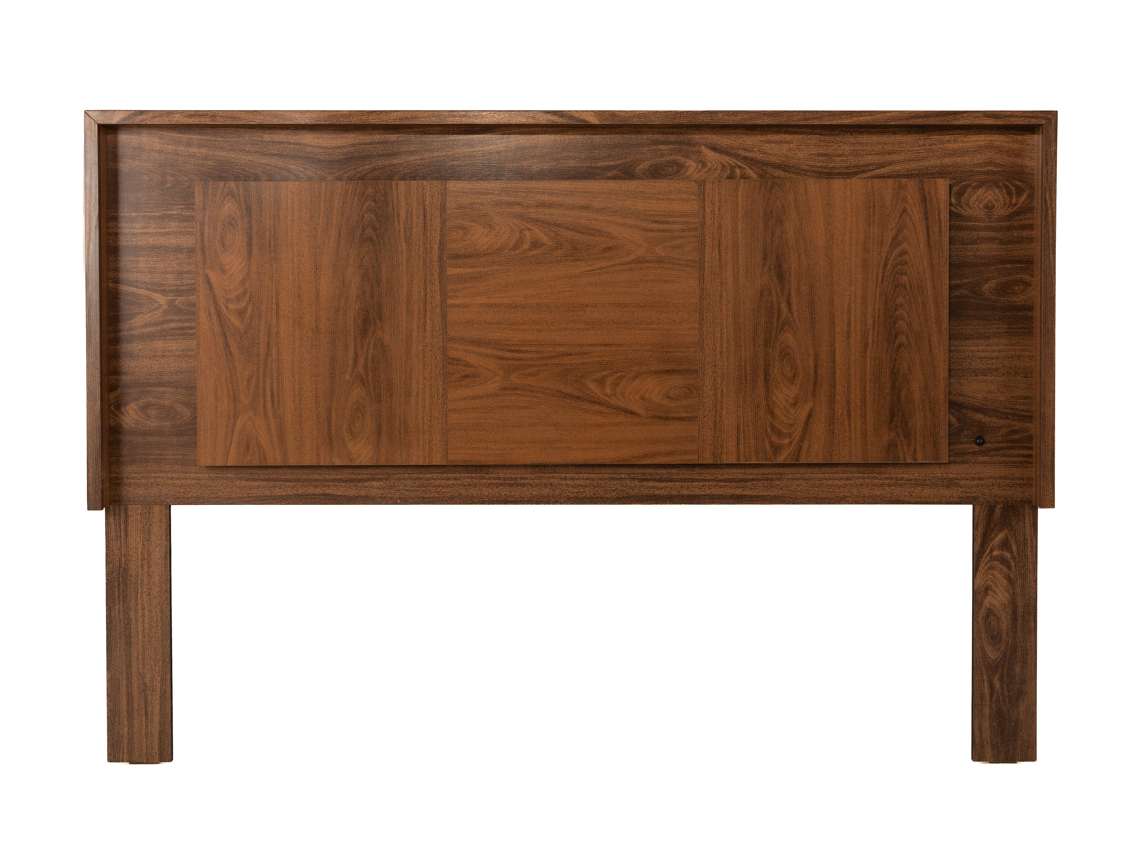 Cabecera Con Luz King Size Color Parota - Madera Industrializada
