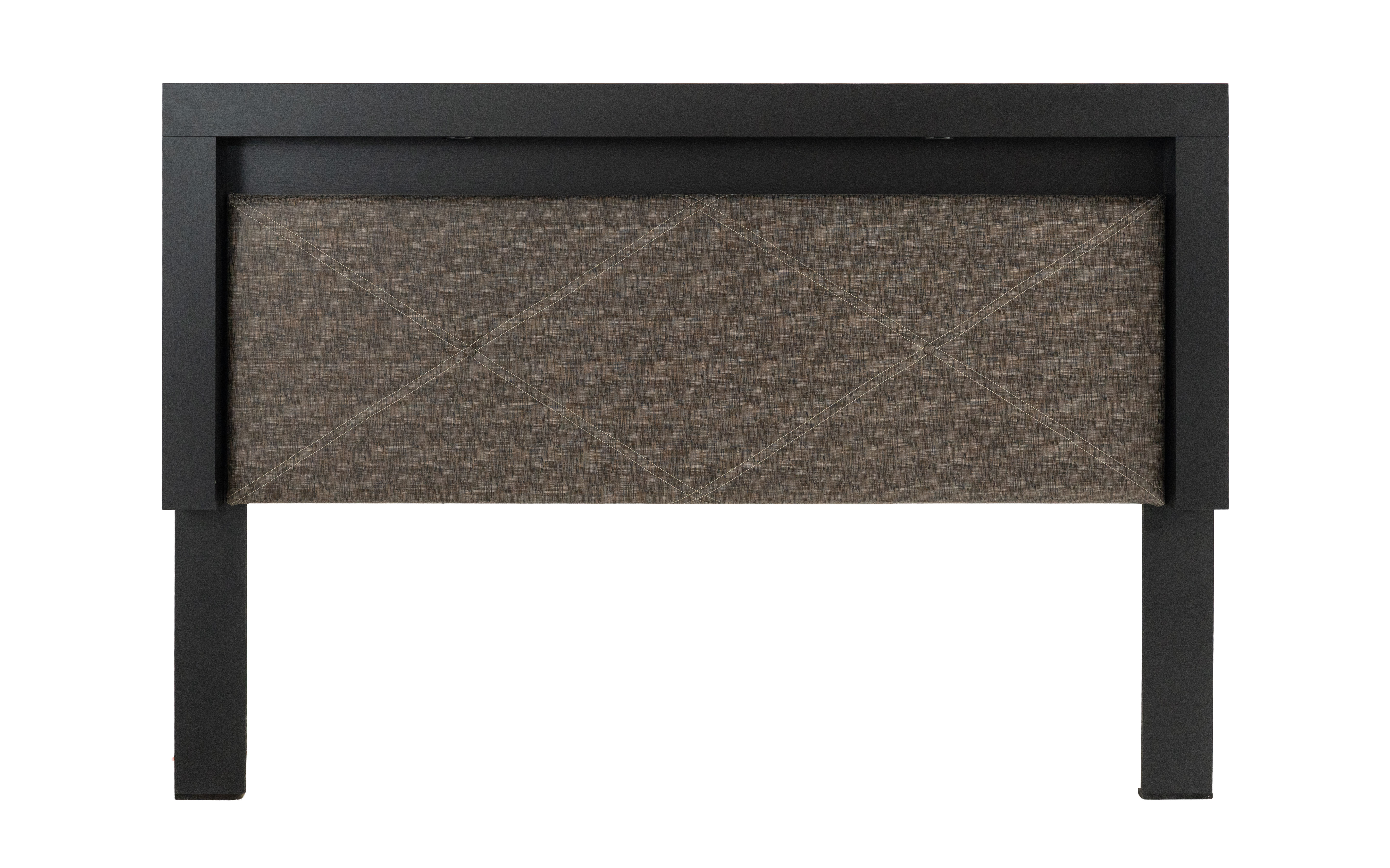 Foto 3 pulgar | Cabecera Con Luz King Size Color Chocolate - Madera Industrializada