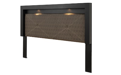 Foto 3 | Cabecera Con Luz King Size Color Chocolate - Madera Industrializada