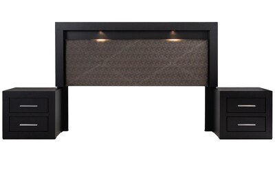 Foto 5 | Cabecera Con Luz King Size Color Chocolate - Madera Industrializada