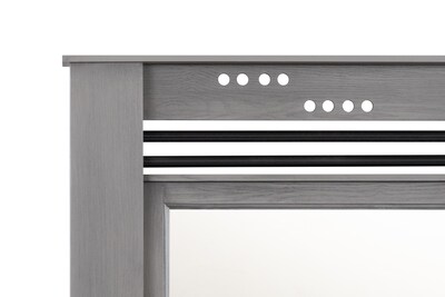 Foto 2 | Cabecera Tapizada King Size Color Gris - Madera Industrializada