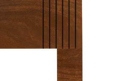 Foto 3 | Cabecera King Size Color Parota - Madera Industrializada