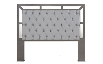 Foto 1 | Cabecera Tapizada King Size Color Gris - Madera Industrializada