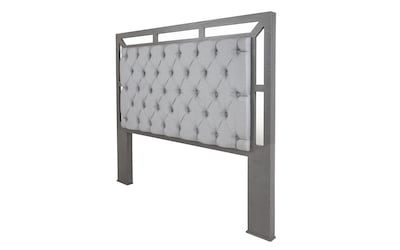 Foto 2 | Cabecera Tapizada King Size Color Gris - Madera Industrializada