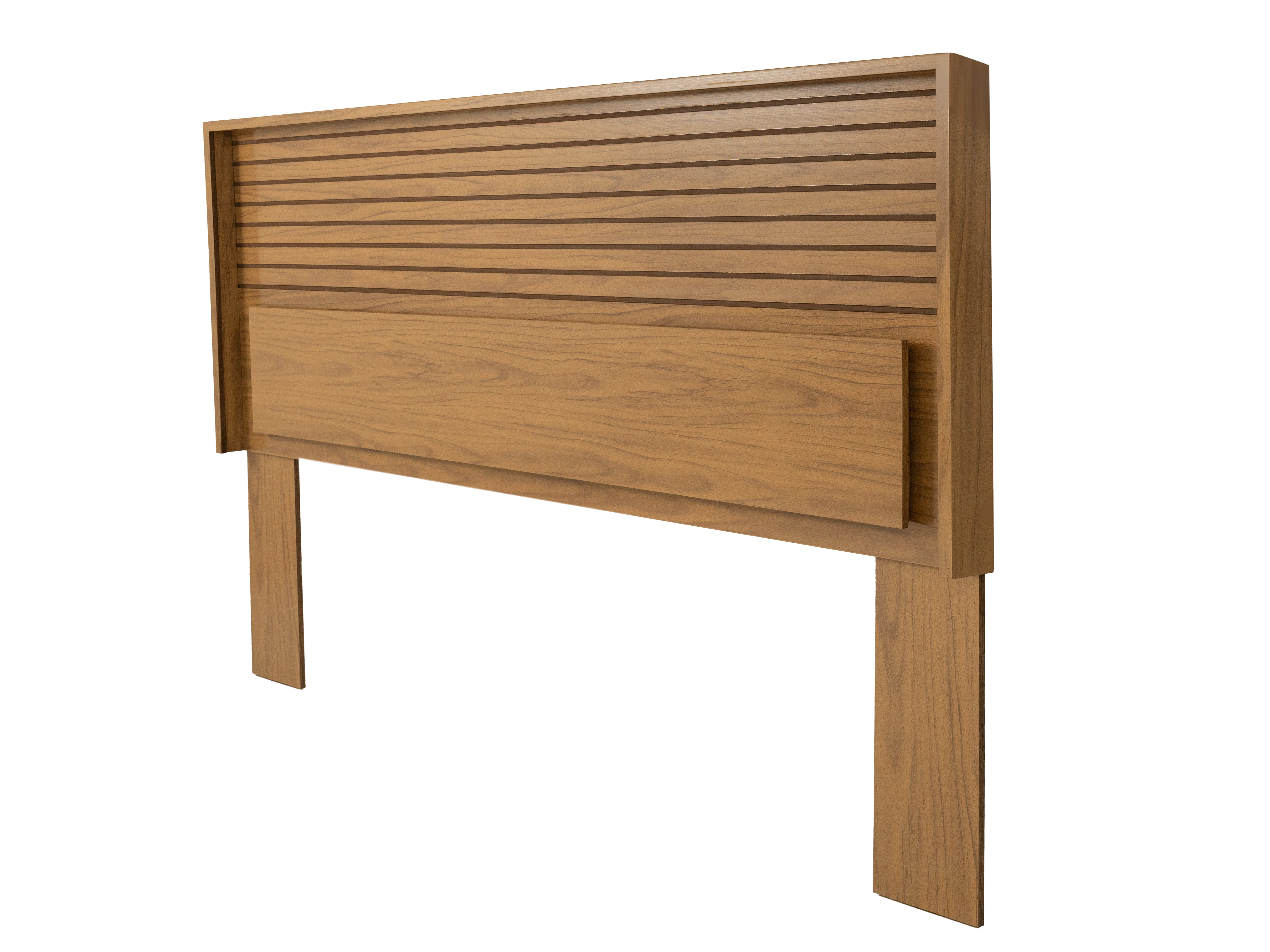Foto 2 | Cabecera Con Luz King Size Color Natural - Madera Industrializada