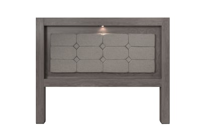 Foto 1 | Cabecera Tapizada King Size Color Gris - Madera Industrializada