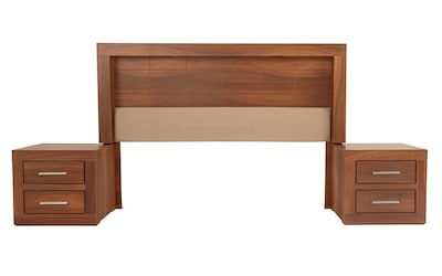Foto 5 | Cabecera Con Luz King Size Color Parota - Madera Industrializada