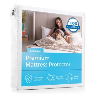 Foto 1 | Protector de Colchón Linenspa Queen Size-Venta Internacional
