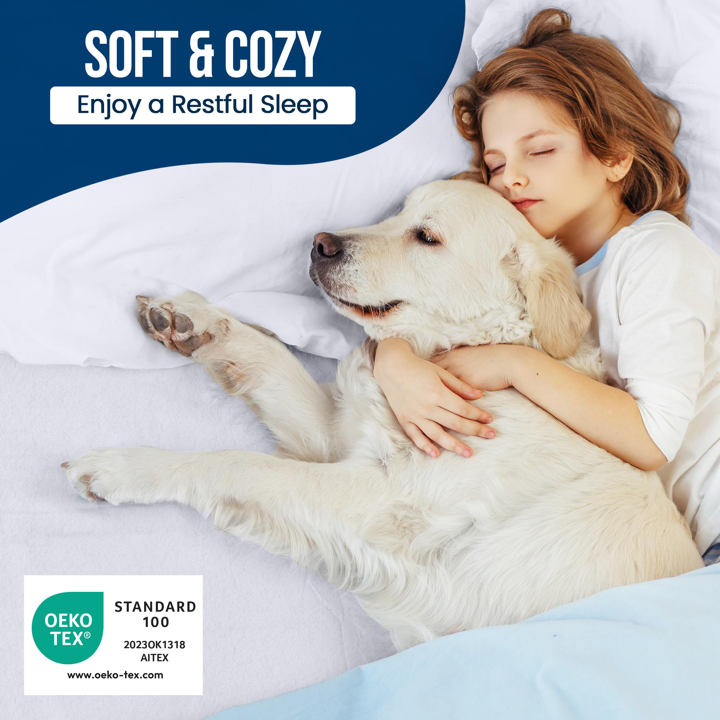 Foto 6 pulgar | Protector De Colchón Utopia Bedding Full Xl, Impermeable, Blanco - Venta Internacional.