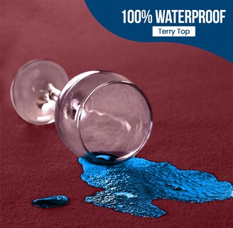 Foto 2 | Protector De Colchón Utopia Bedding Impermeable, Tamaño Doble - Venta Internacional.