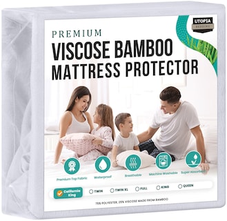 Foto 1 | Protector De Colchón Utopia Bedding Premium, Impermeable, Cal King - Venta Internacional.
