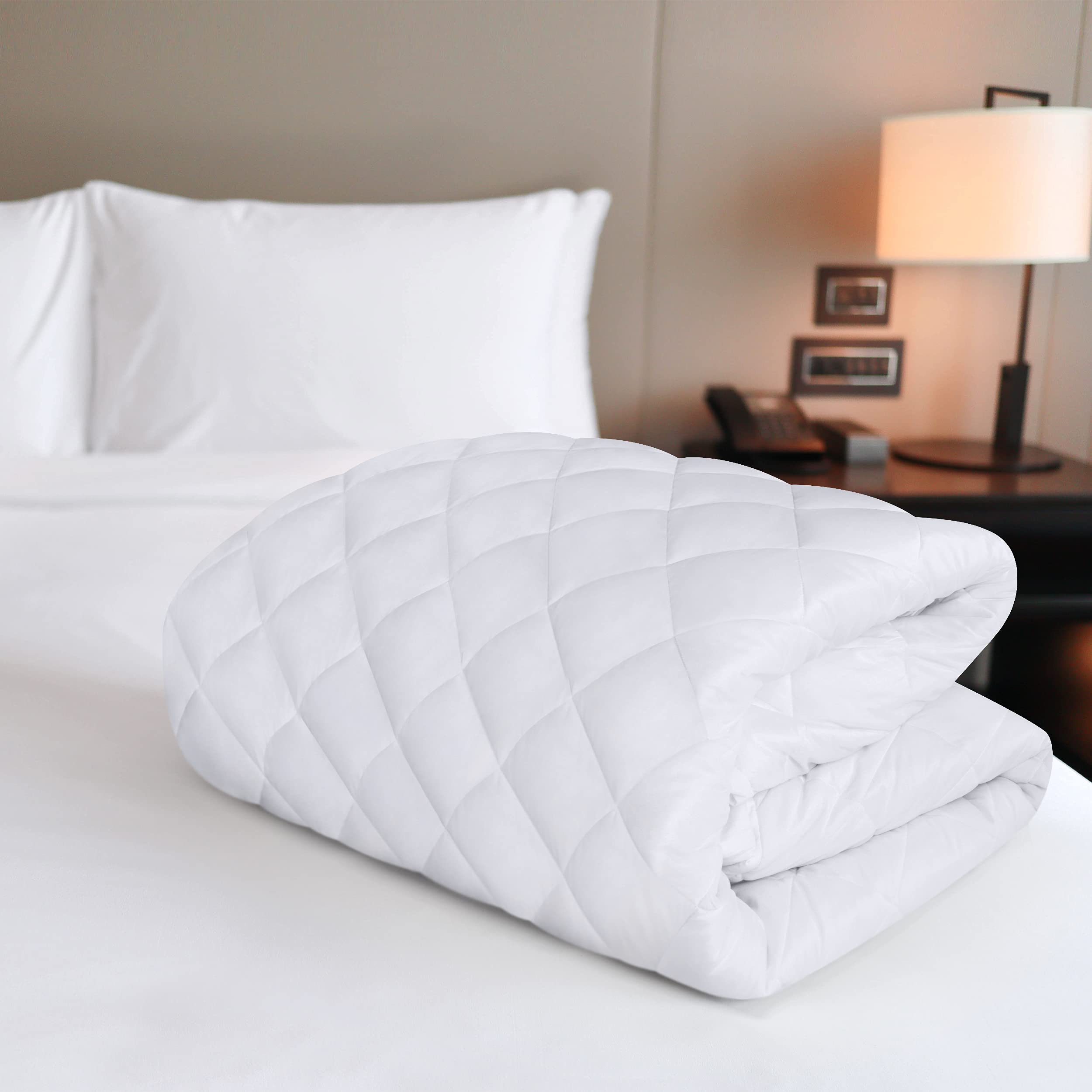 Foto 6 pulgar | Colchón Utopia Bedding Acolchado, Ajustado, Tamaño Doble, Blanco - Venta Internacional.