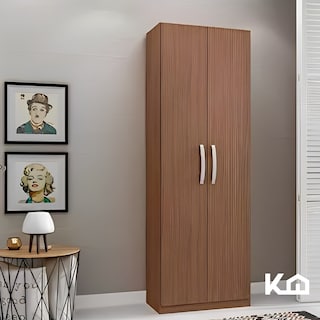 Foto 7 | Mueble Ropero KingsHouse Closet Armario Mdp 2 Puertas Organizador Casa color Marrón