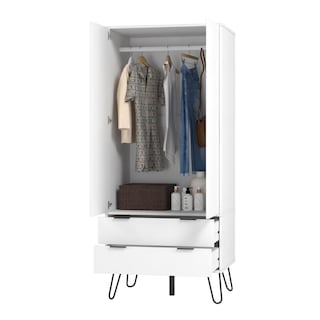 Foto 3 | Ropero de Madera Midtown Concept Blanco