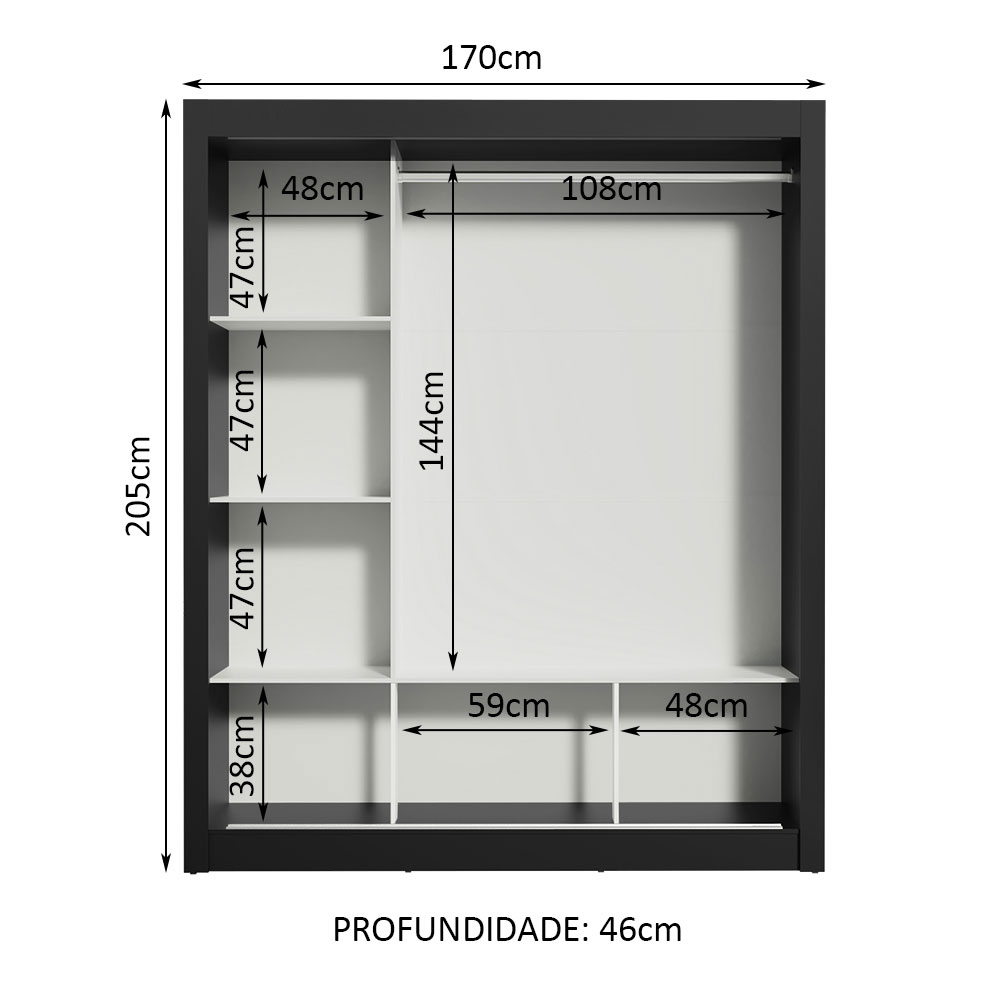 Foto 4 pulgar | Ropero Madesa Monaco Blanco