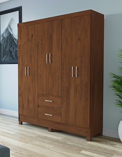 Foto 3 | Ropero Closet Skal 6 Puertas 2 Cajones