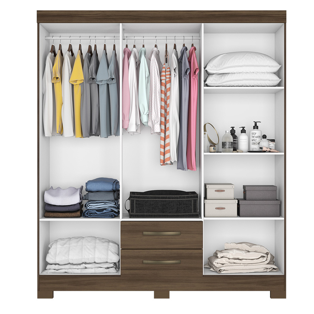 Foto 5 pulgar | Ropero Closet Skal 6 Puertas Y 2 Cajones