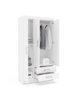 Foto 3 | Ropero Mobi Lavanda Blanco