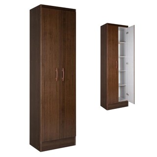 Foto 1 | Mueble Armario Closet Multiuso 2 Puertas + Estantes Mdp Casa