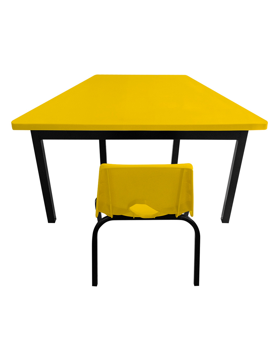 Foto 6 pulgar | Mesa y Silla Trapezoidal para Kinder Santivae