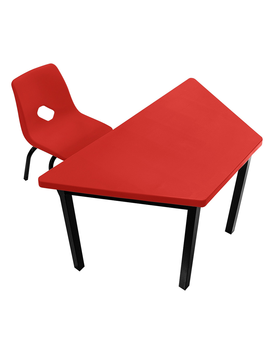 Foto 7 pulgar | Mesa y Silla Trapezoidal para Kinder Santivae