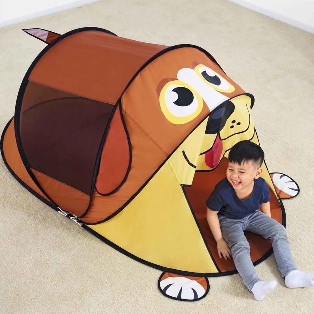 Foto 6 | Tienda Casa Campaña Bestway 68108 color Marrón para Niños Forma Mascota Portátil