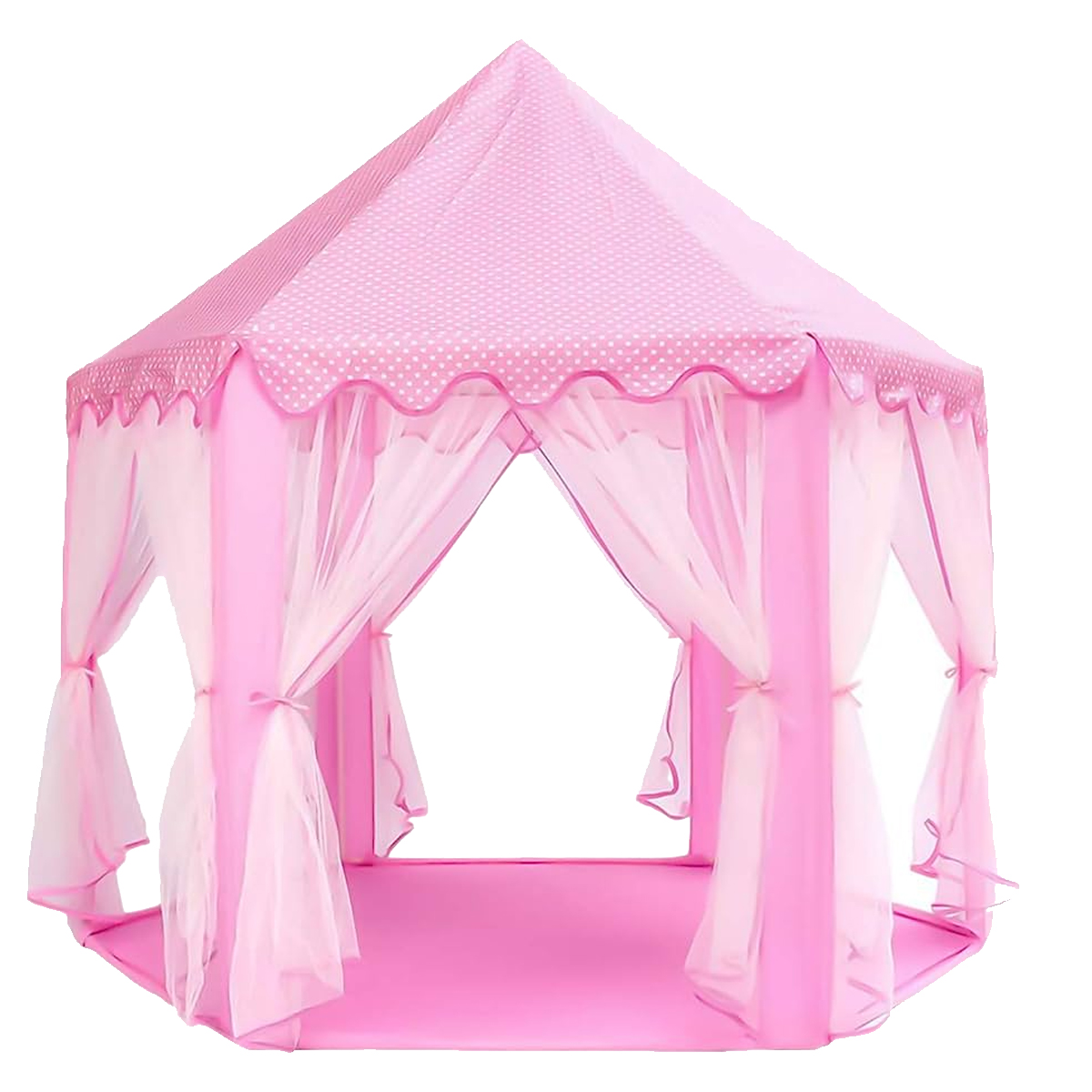 Foto 2 pulgar | Carpa para Niños Gen Castillo Hexagonal color Rosa