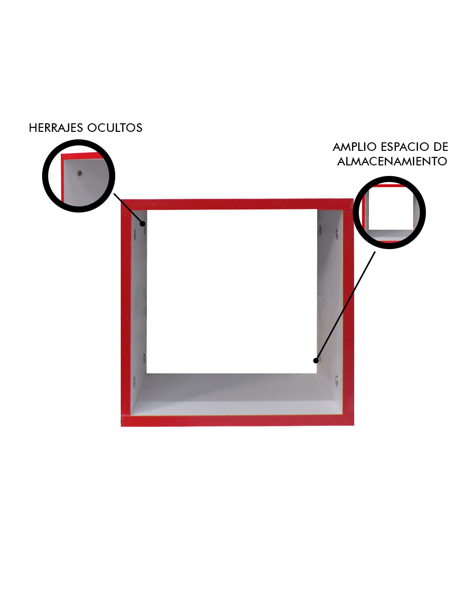 Foto 5 | Cubo Juguetero Organizador Decomobil Infantil Modular