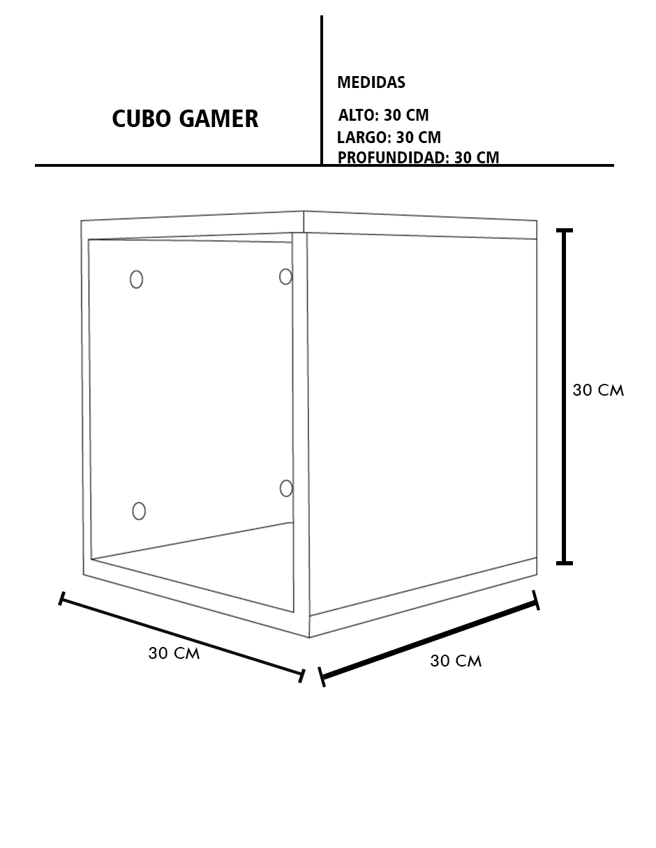 Foto 6 | Cubo Juguetero Organizador Decomobil Infantil Modular