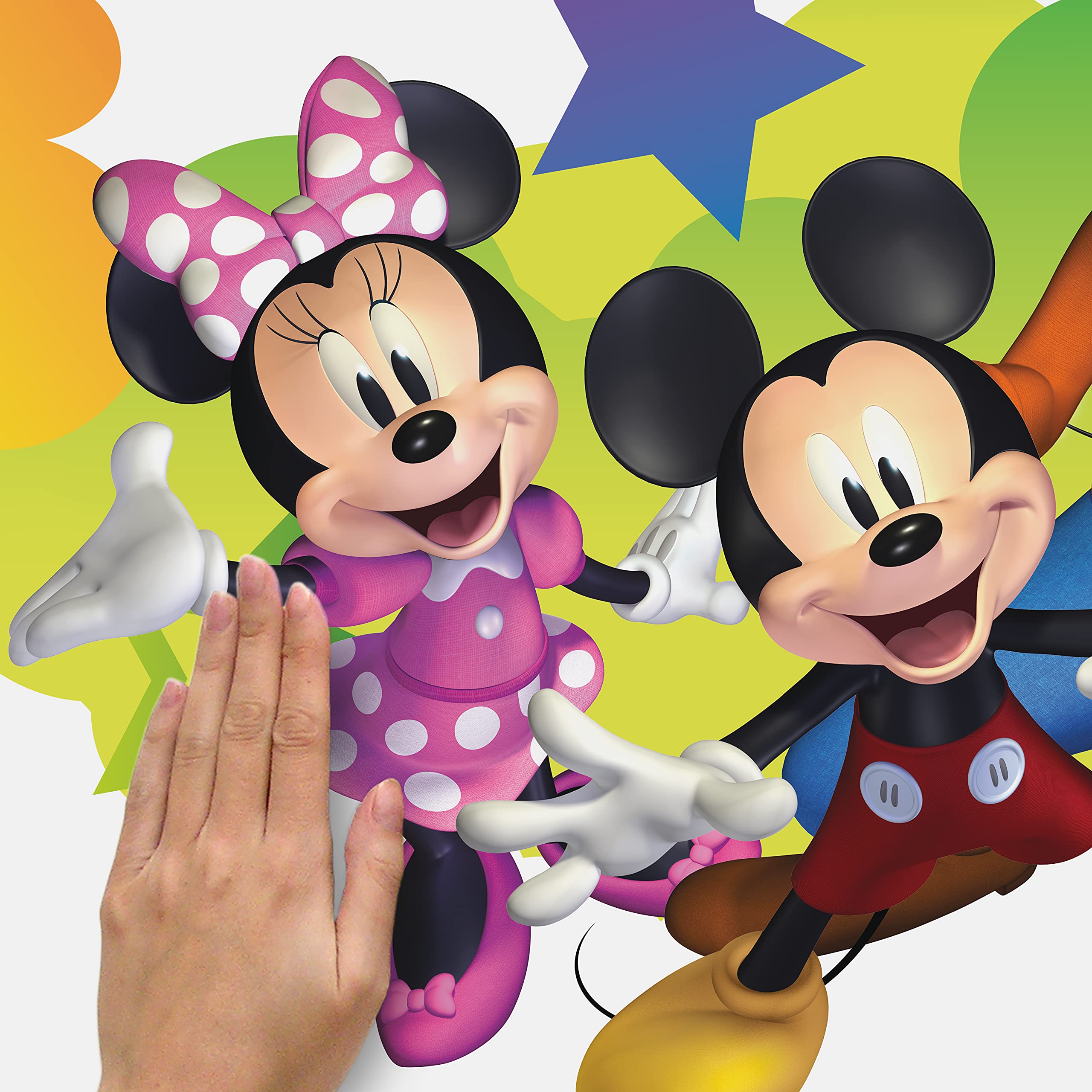 Foto 5 pulgar | Adhesivos De Pared Roommates Disney Mickey & Friends Con Personalización - Venta Internacional.
