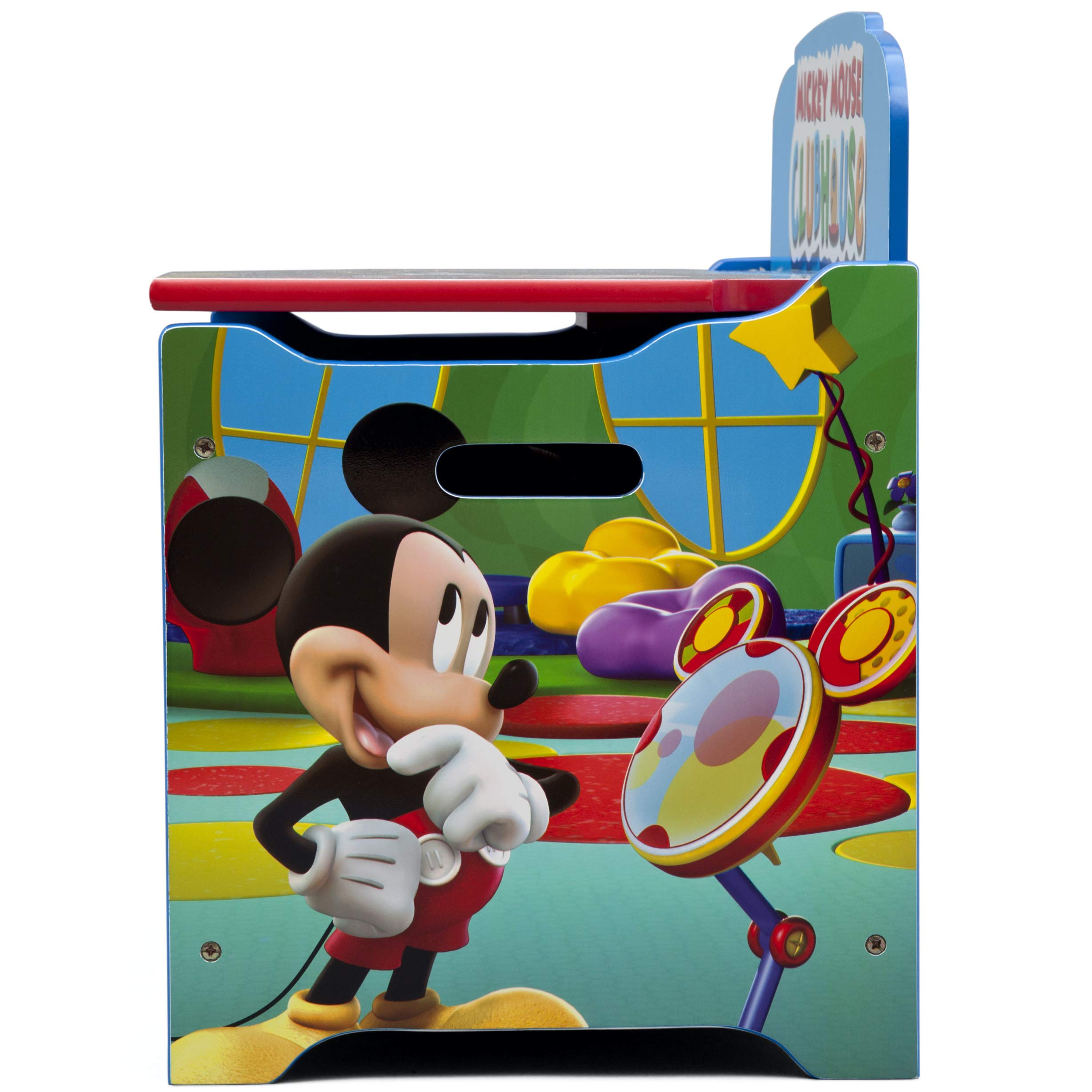 Foto 6 pulgar | Caja De Juguetes Delta Children Disney Mickey Mouse Deluxe - Venta Internacional.