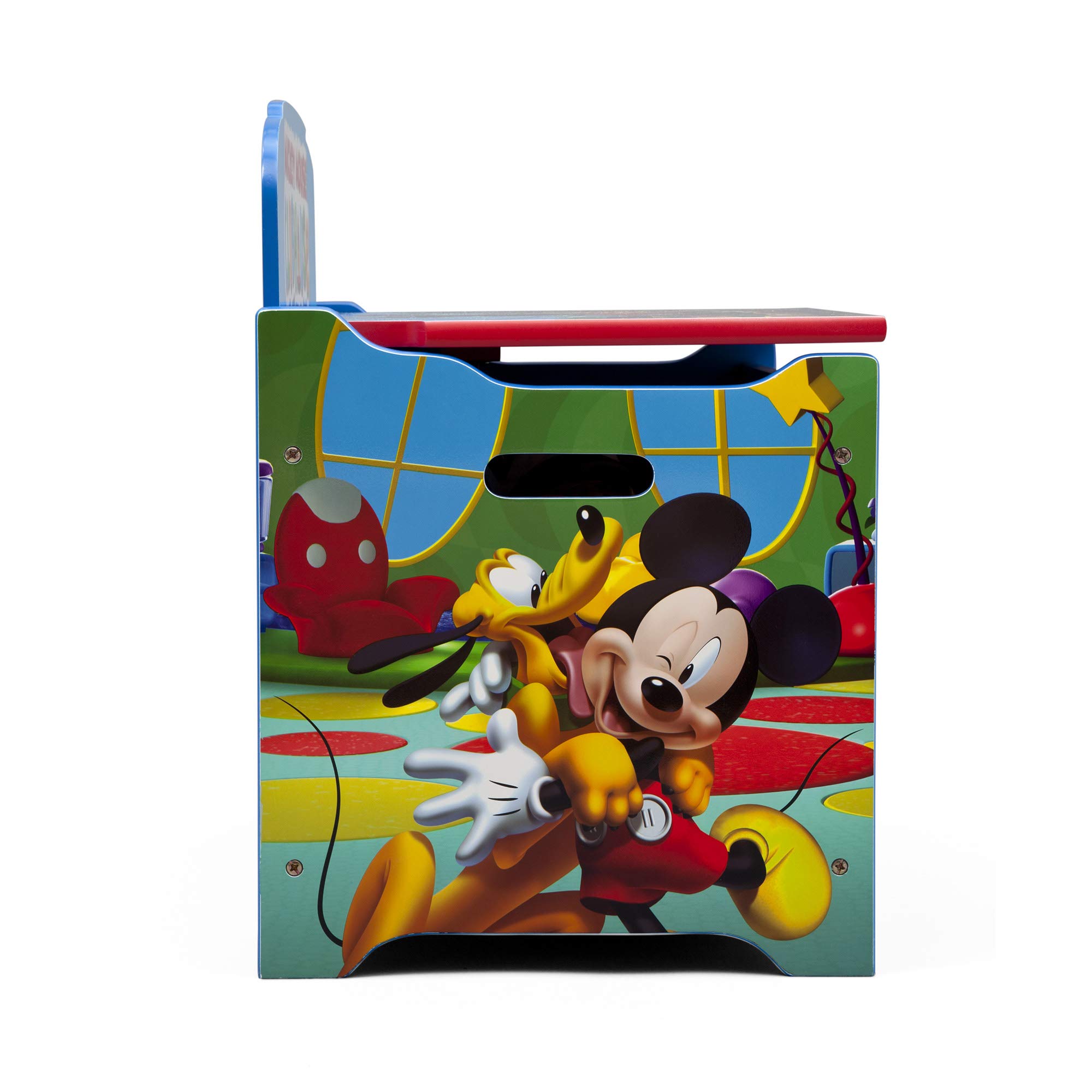 Foto 8 pulgar | Caja De Juguetes Delta Children Disney Mickey Mouse Deluxe - Venta Internacional.