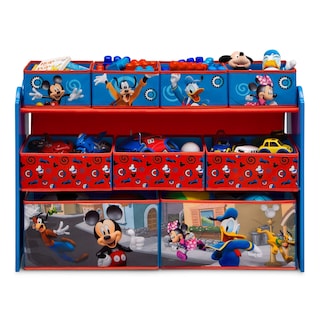 Foto 6 | Organizador De Juguetes Delta Children Disney Mickey Mouse, 9 Contenedores - Venta Internacional.