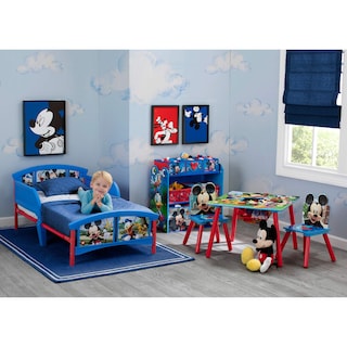 Foto 5 | Organizador De Juguetes Delta Children Disney Mickey Mouse, 6 Contenedores - Venta Internacional.
