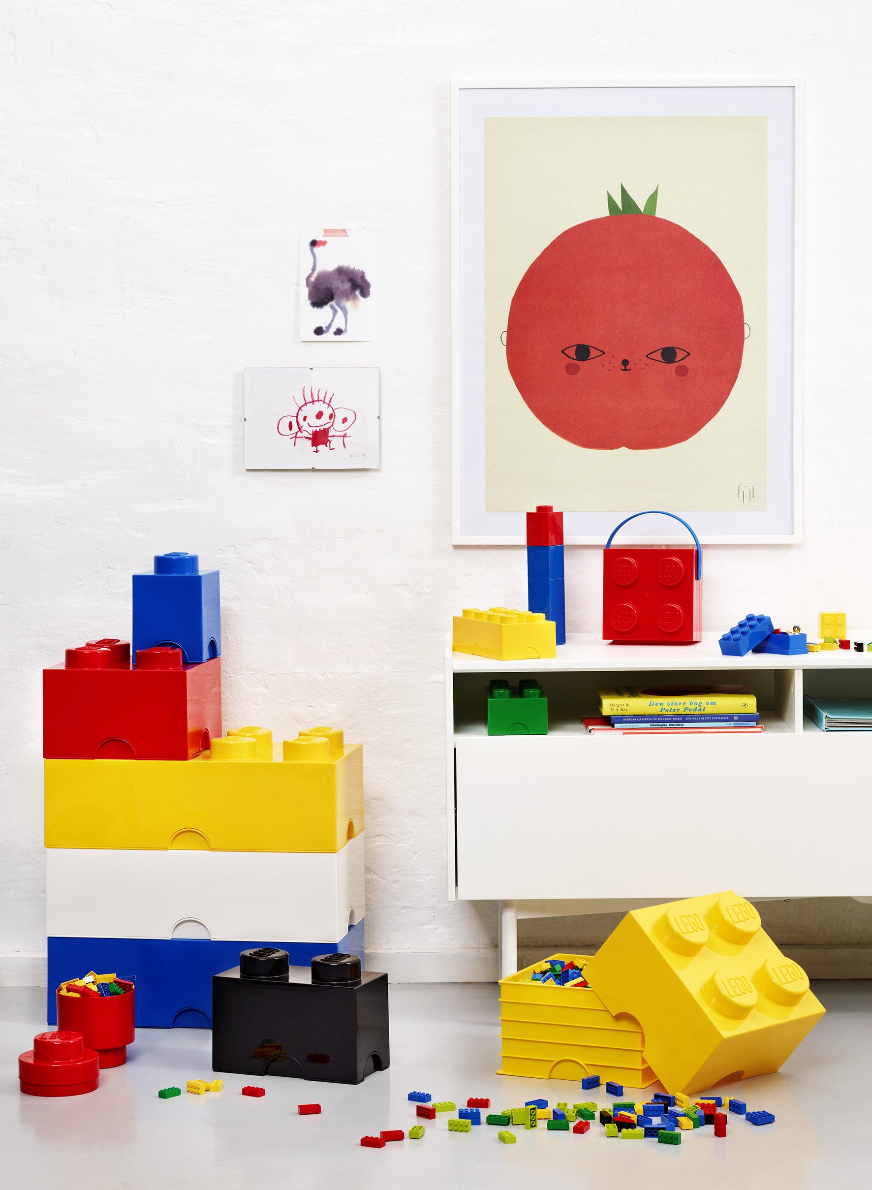 Foto 8 pulgar | Caja de Almacenamiento Lego Storage Brick 4 Nodos Azul Capacidad de 5,6 L - Venta Internacional
