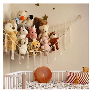 Foto 3 | Hamaca De Juguete Lab.g Peluche Organizadora Juguete Para Bebés Beige
