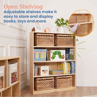 Foto 4 | Librería Clásica Ajustable Bookcase Ecr4kids De 48 Pulgadas - Venta Internacional.